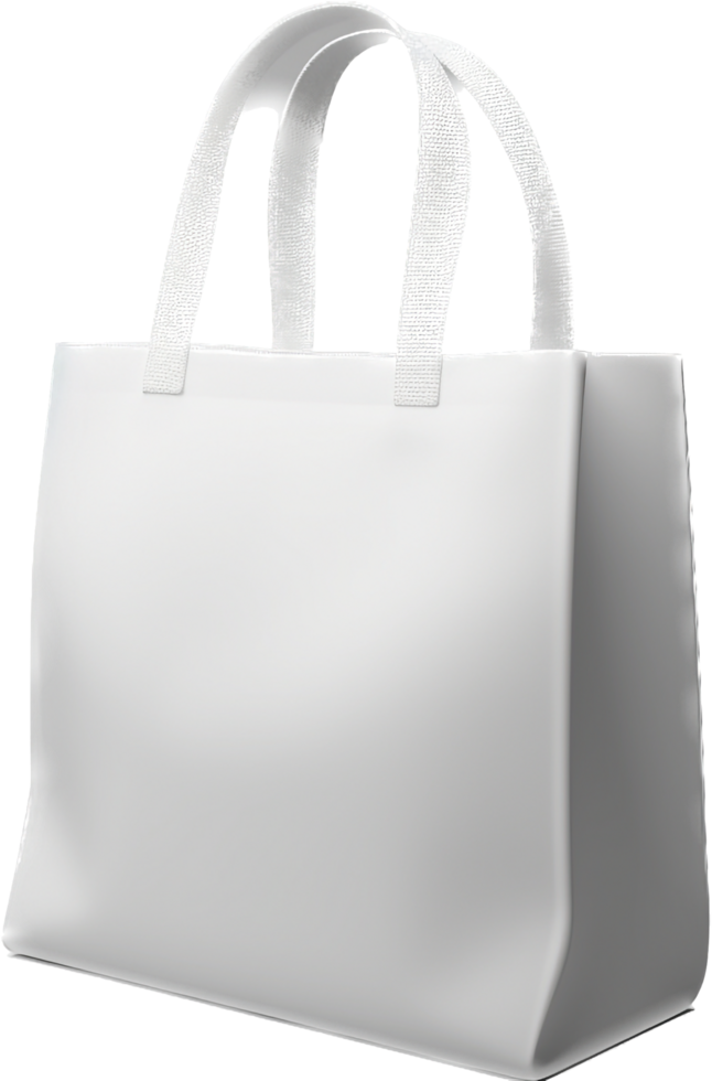 Reusable bag png with AI generated.