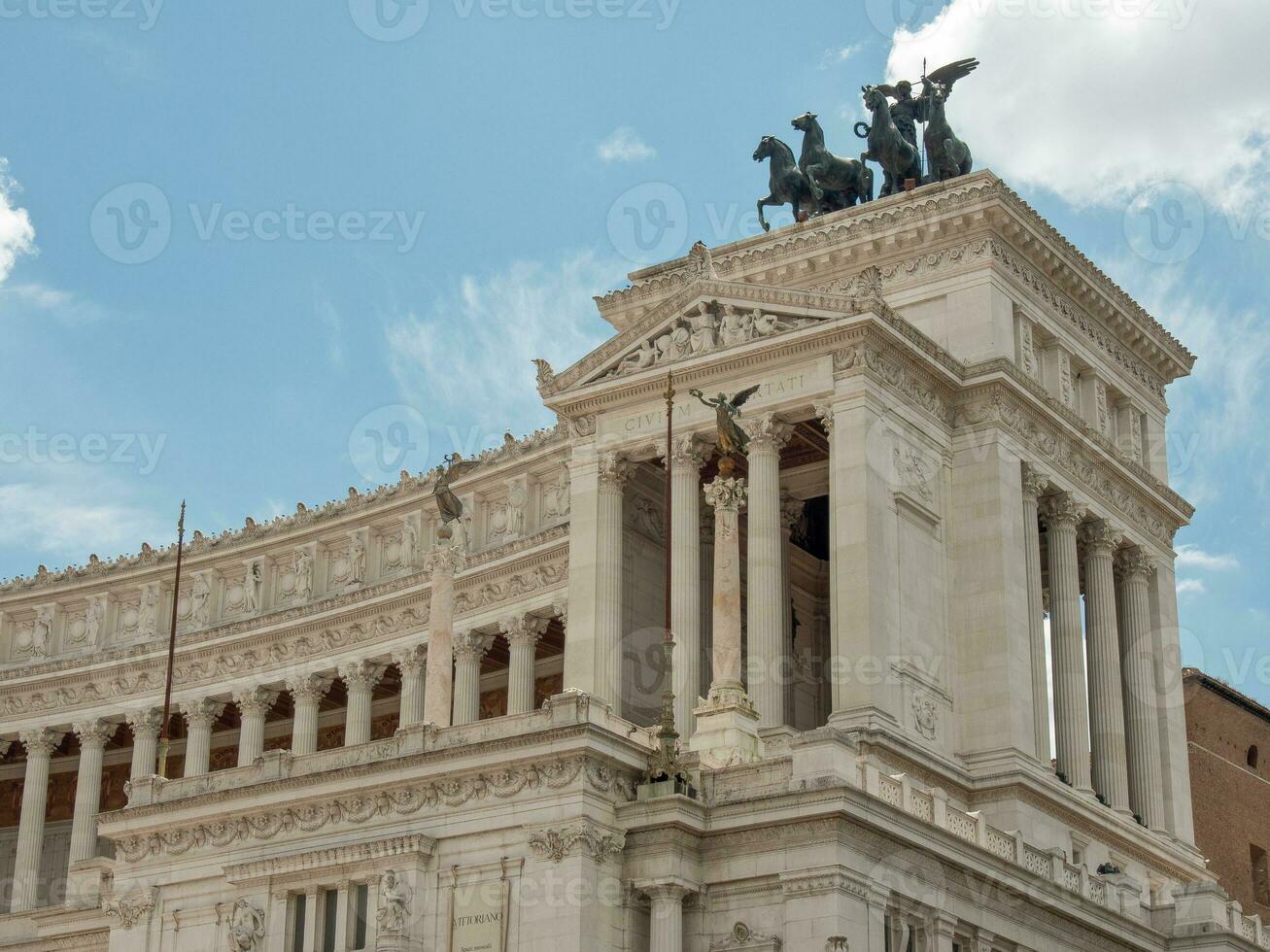 la ciudad de roma en italia foto