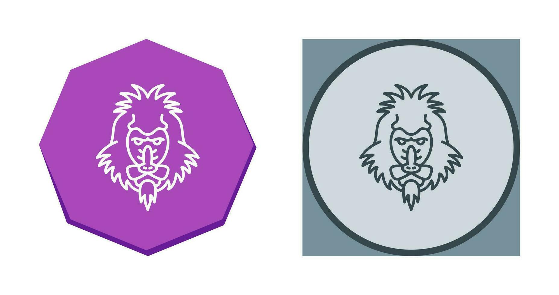 Mandrill Vector Icon