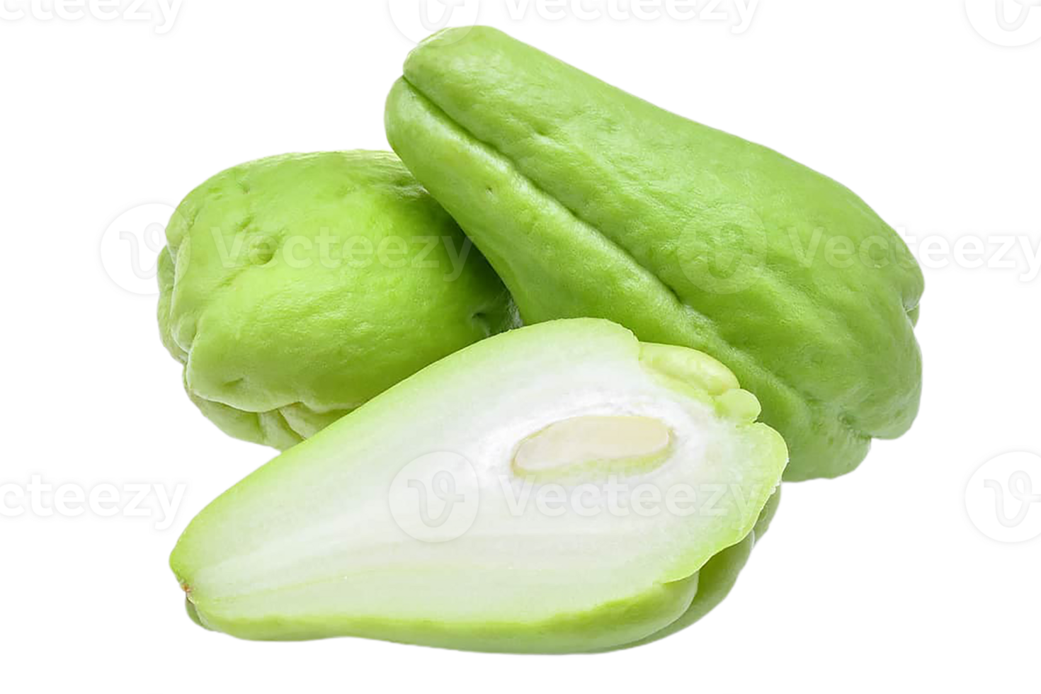 Chayote Squash png transparent background