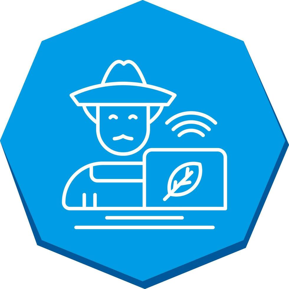 Farmer Vector Icon