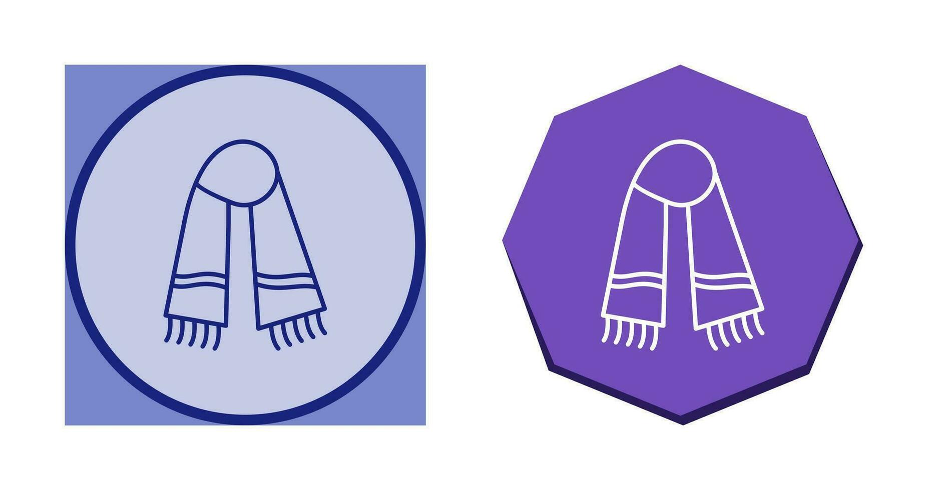 Warm Scarf Vector Icon
