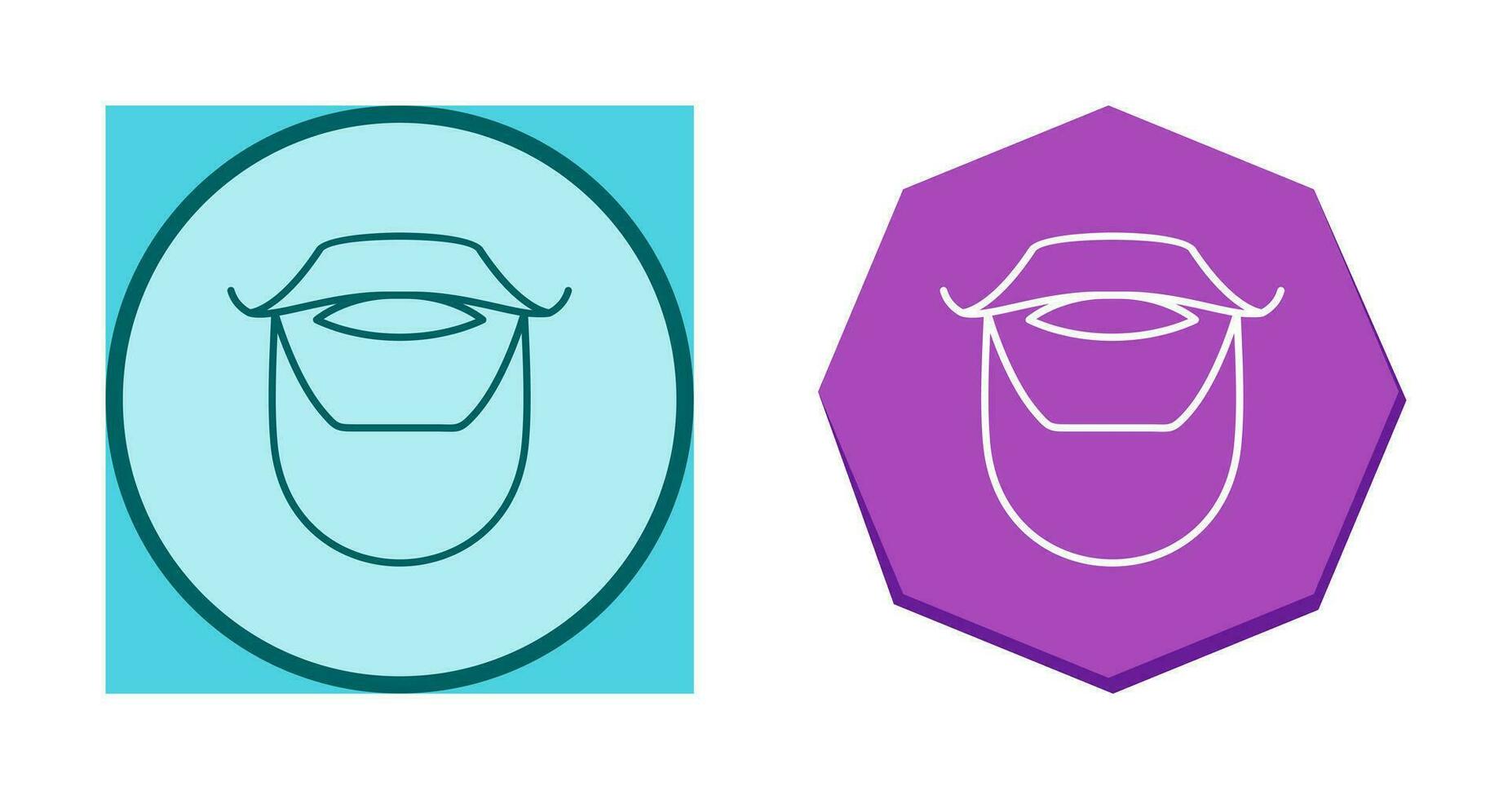 Beard and Moustache Vector Icon