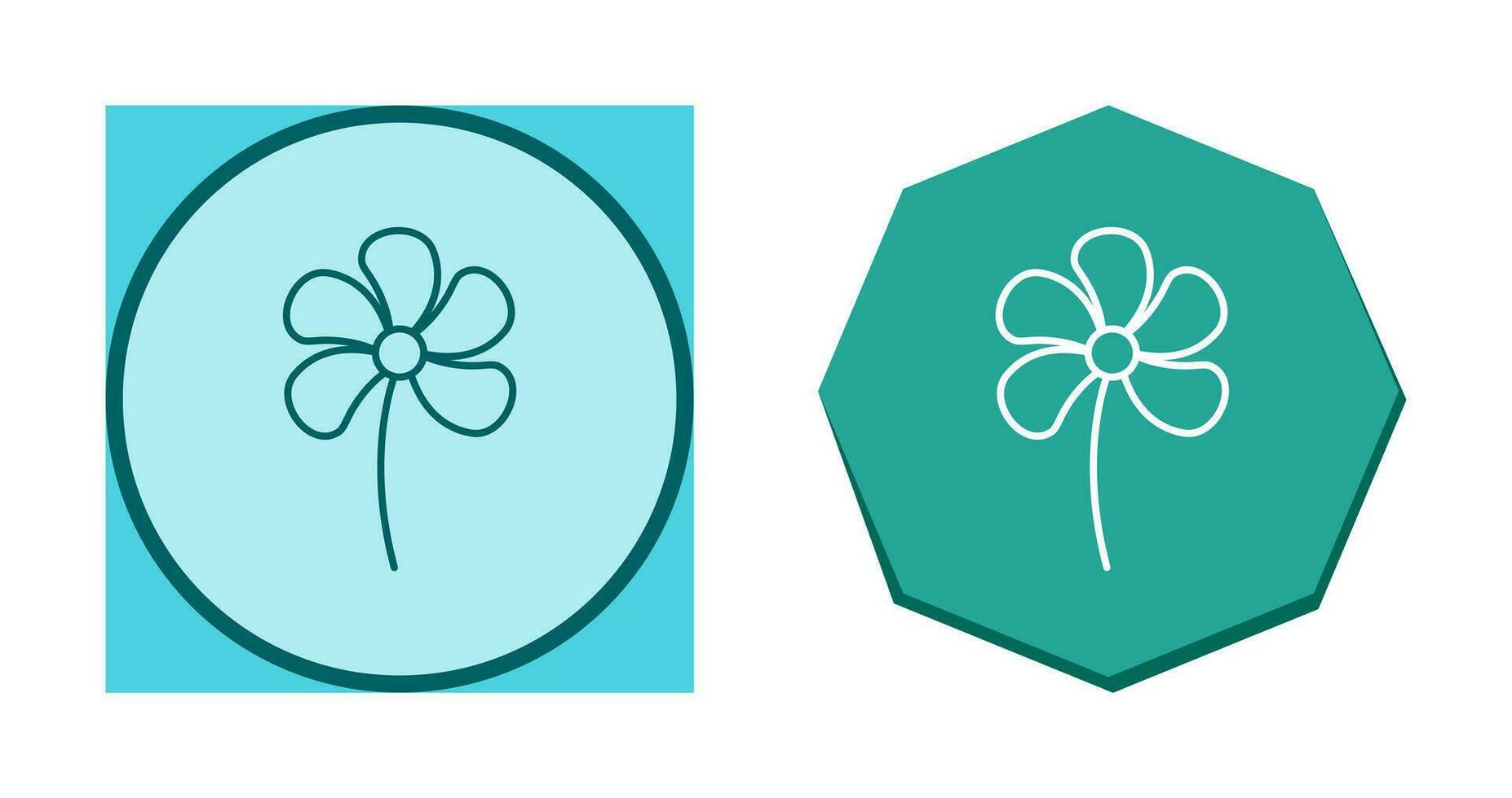 Small flowers Vector Icon