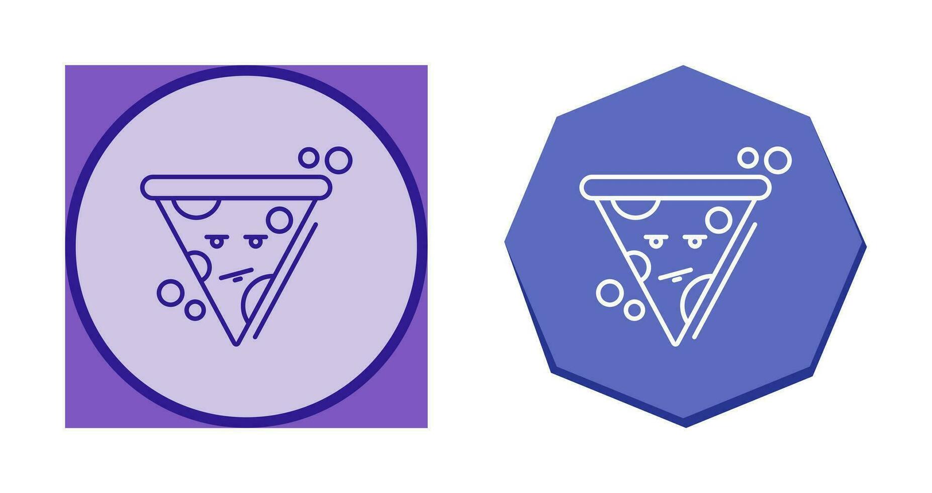 icono de vector de pizza