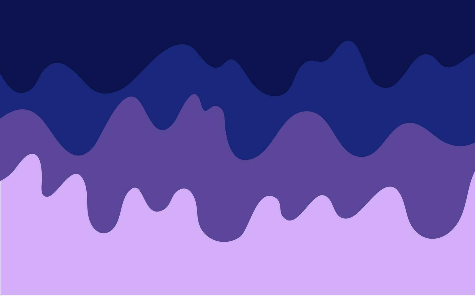 Dark Purple Dynamic Waves Abstract Background vector