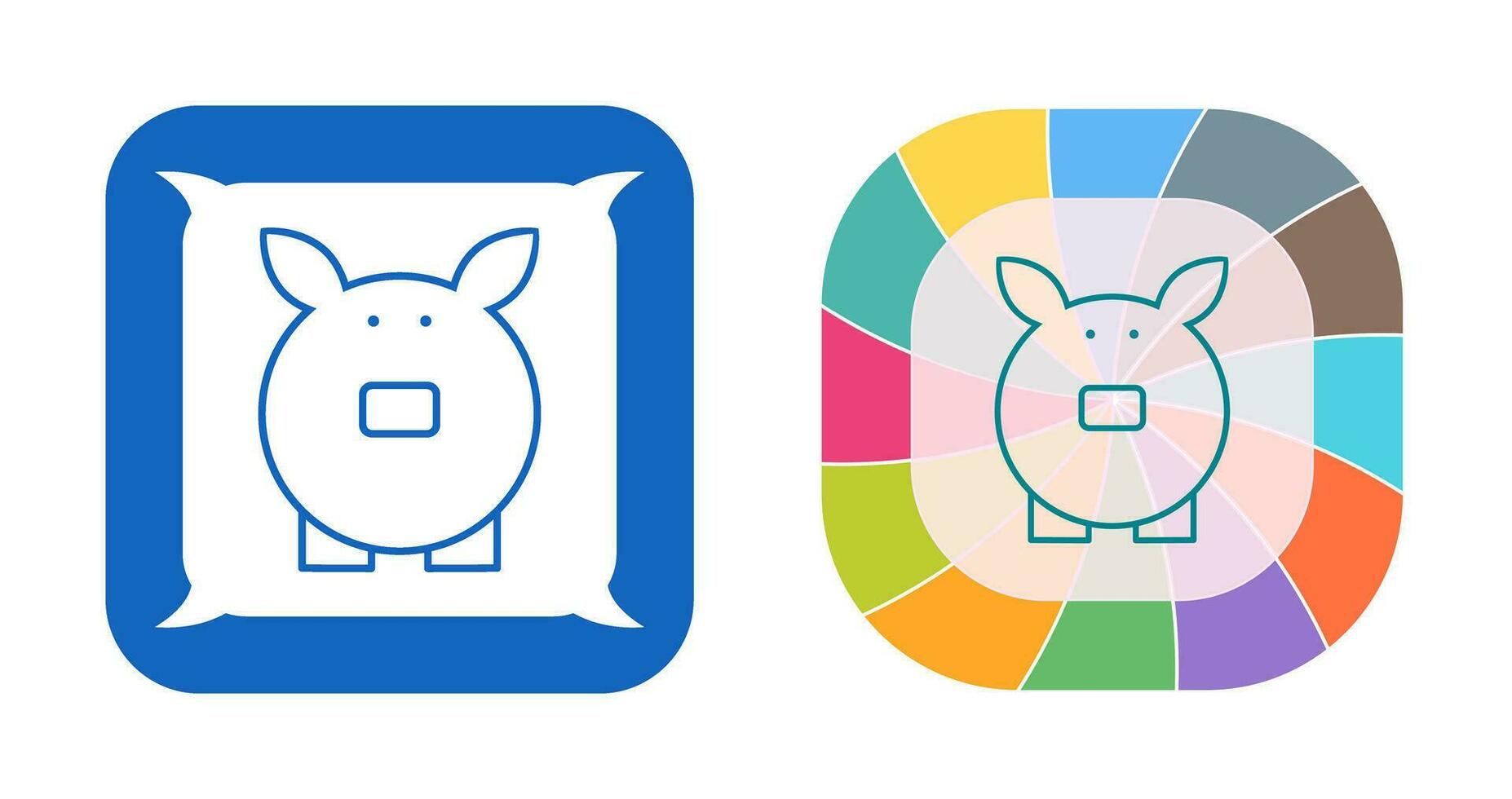 Unique Savings Vector Icon