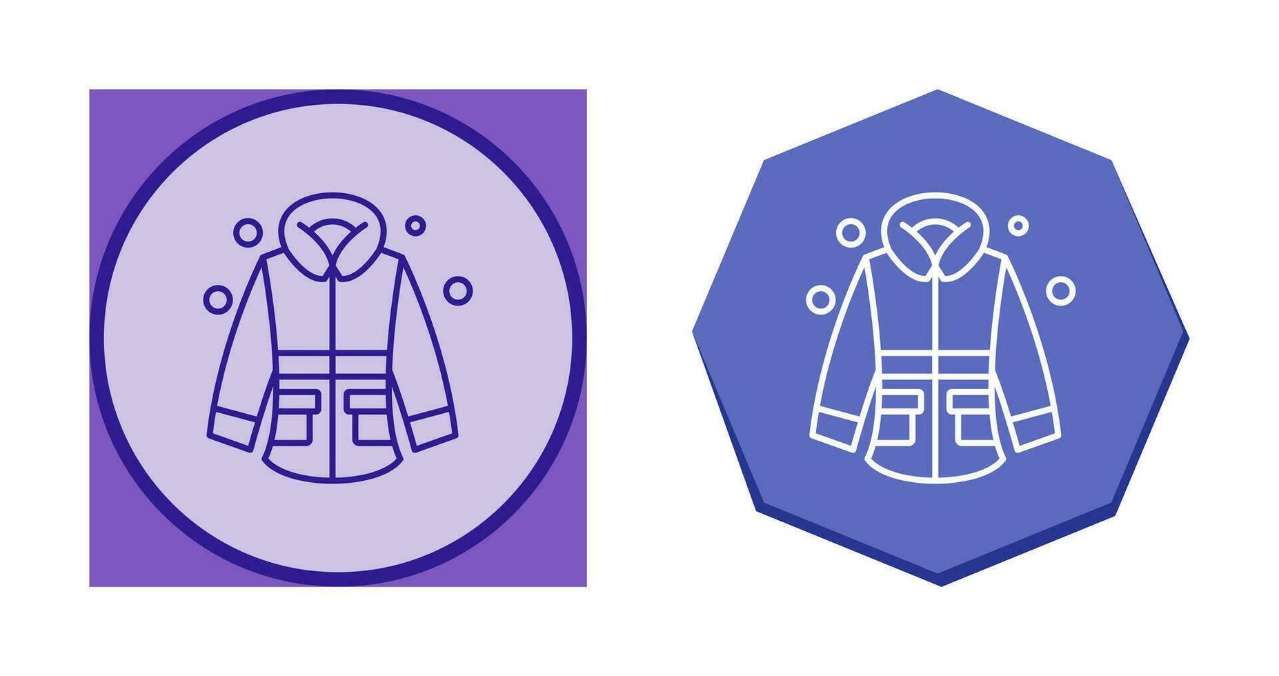 Winter Jacket Vector Icon
