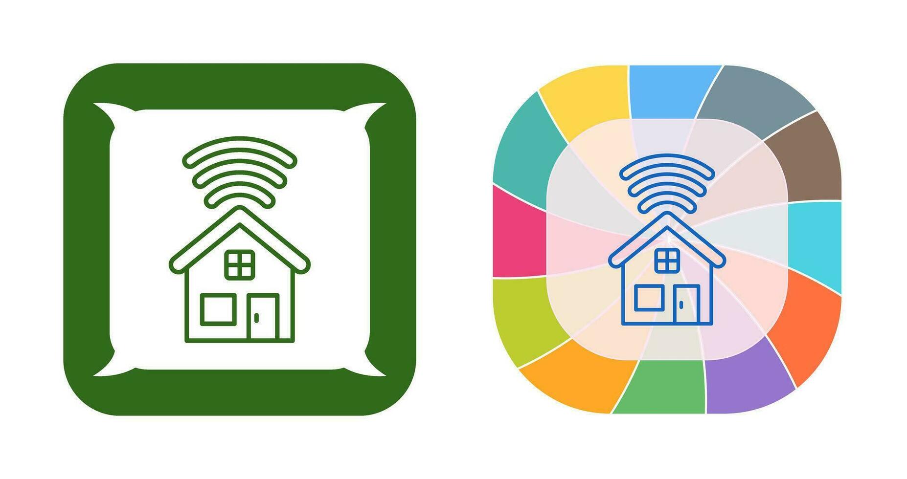 Smart House Vector Icon