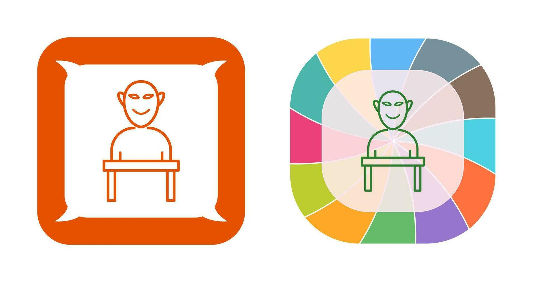 Human Sculpture Vector Icon