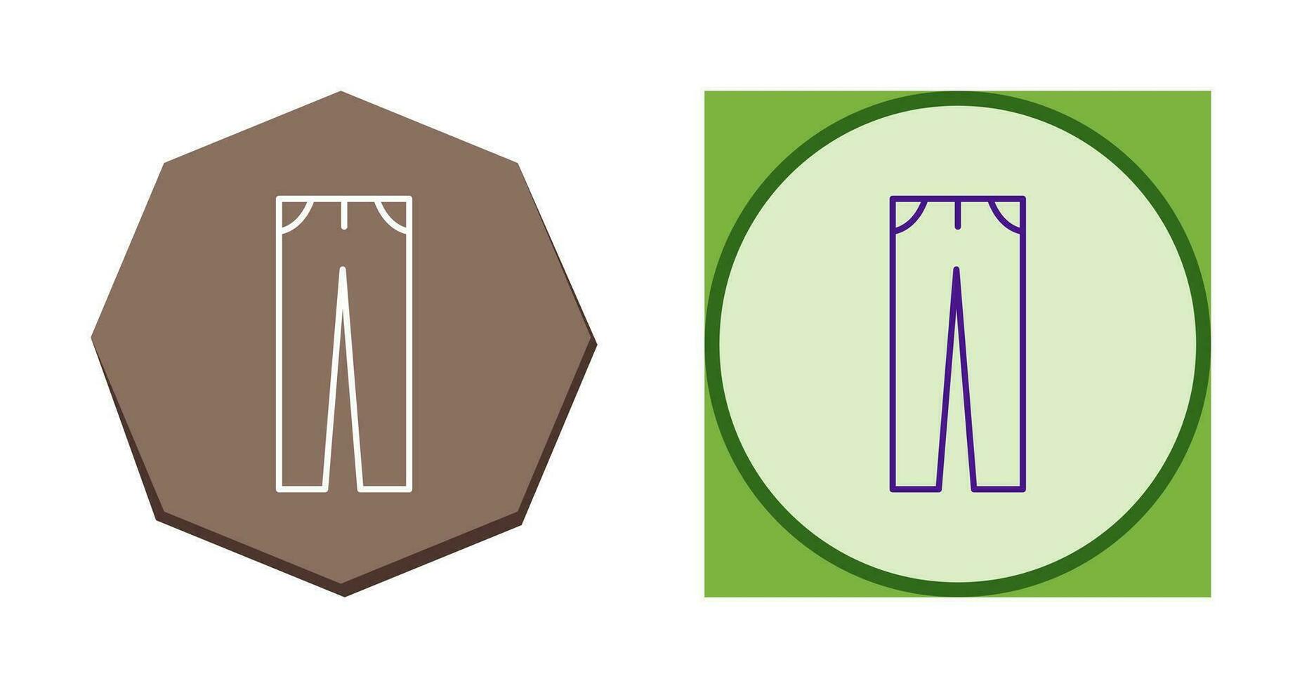 icono de vector de pantalones