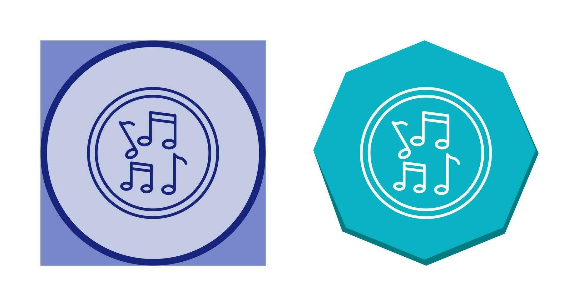 Musical Notes Vector Icon