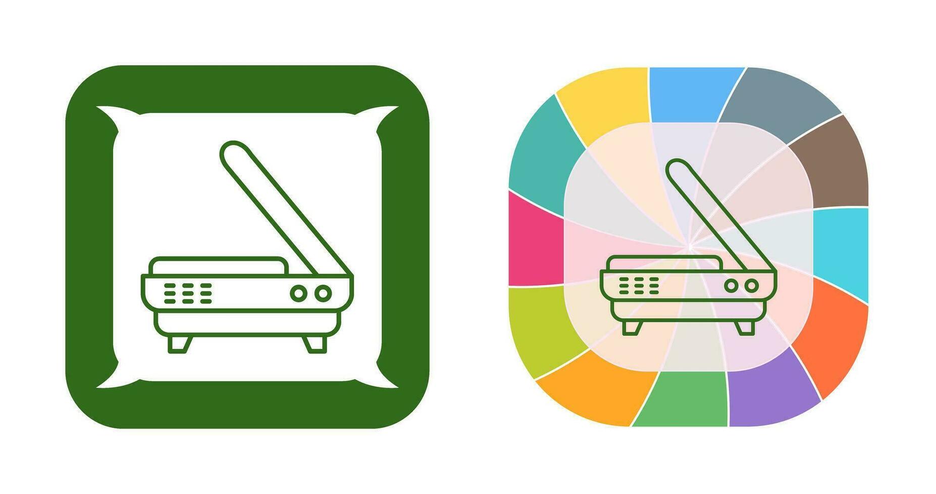 Scanner Vector Icon