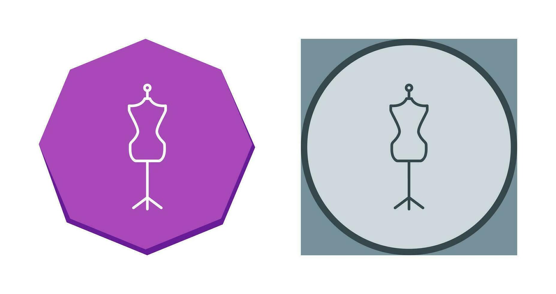 icono de vector de soporte de vestido