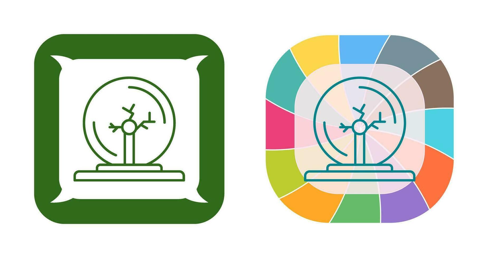 Plasma Ball Vector Icon