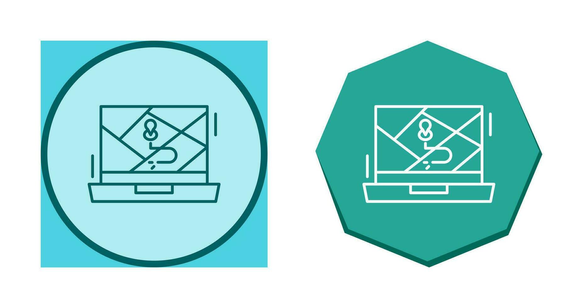 Google Map Vector Icon
