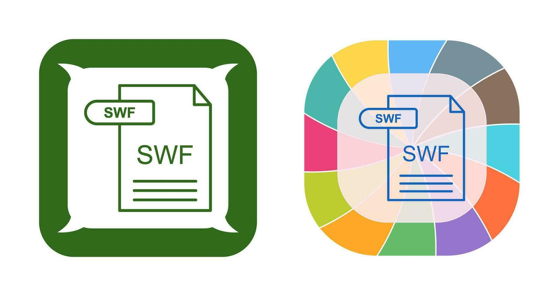 SWF Vector Icon