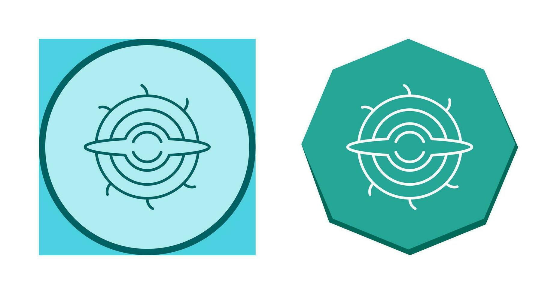 Black Hole Vector Icon