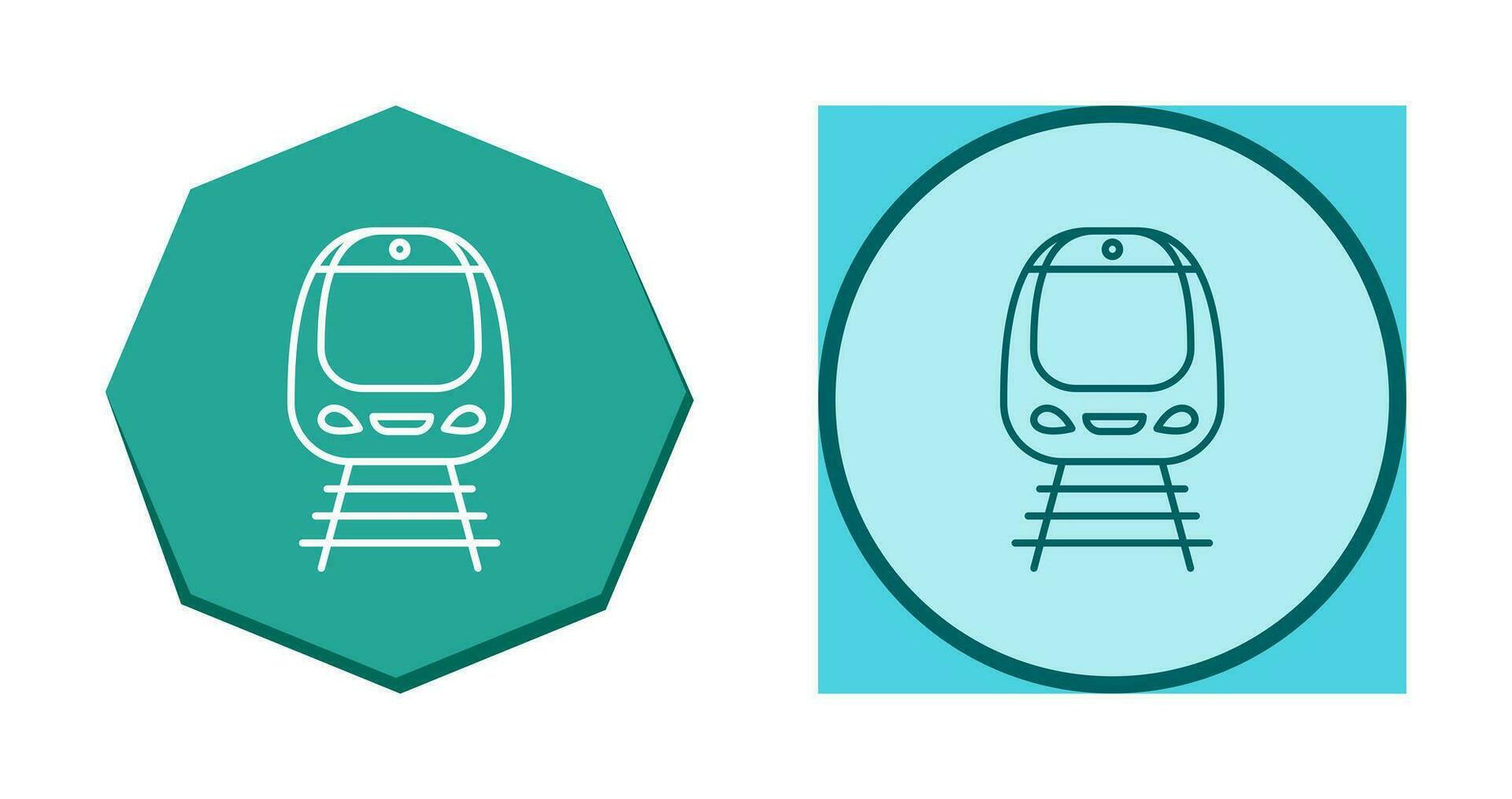 icono de vector de tren