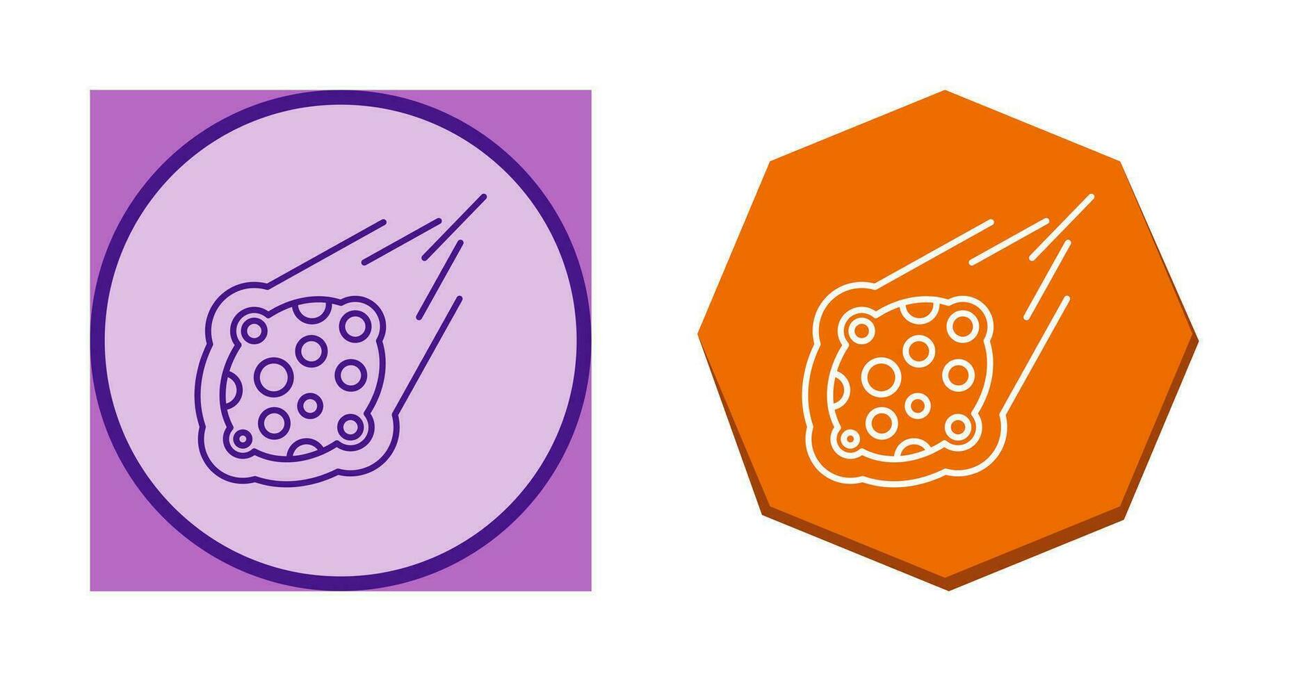 Meteorite Vector Icon
