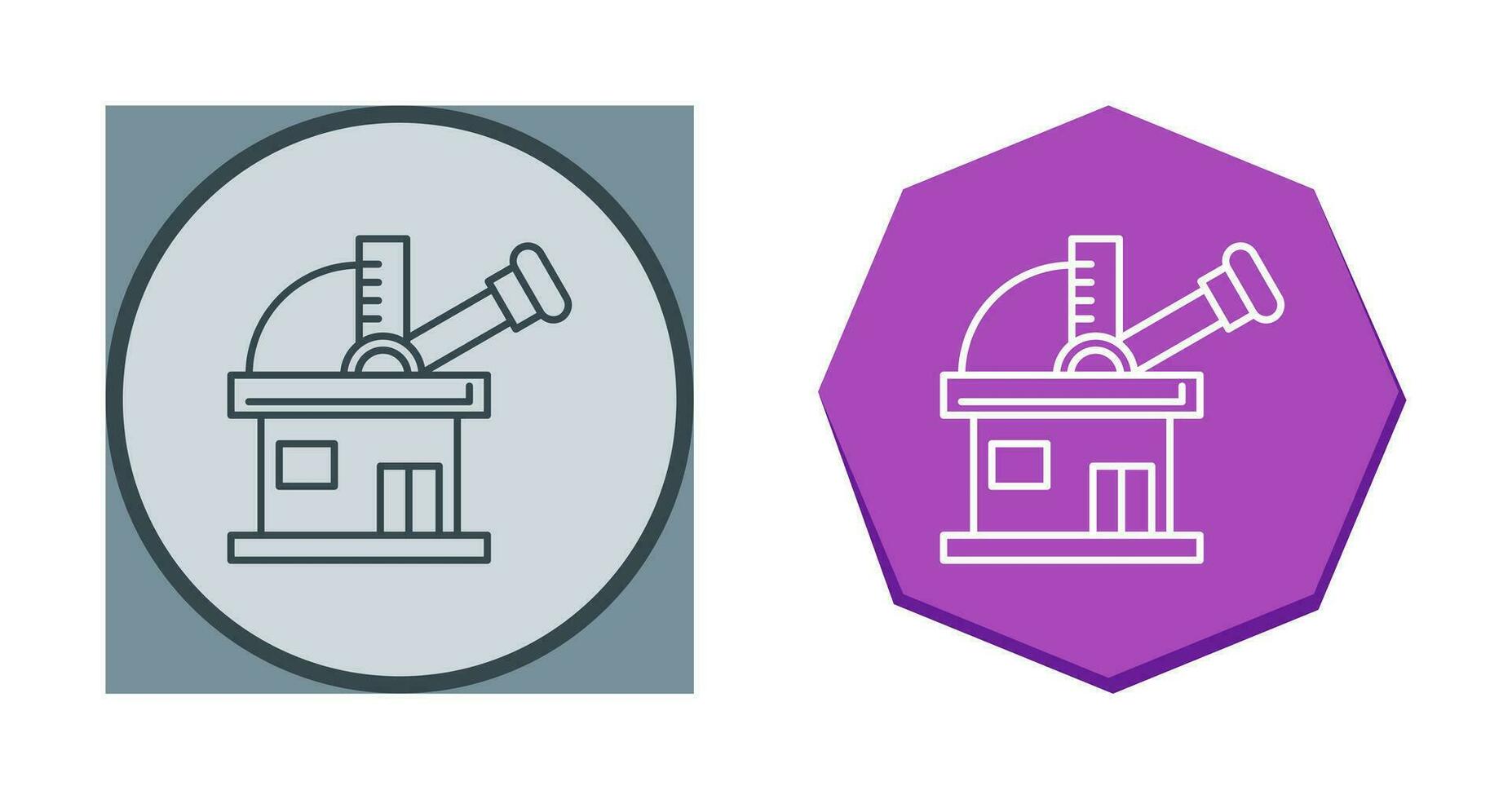 Observatory Vector Icon