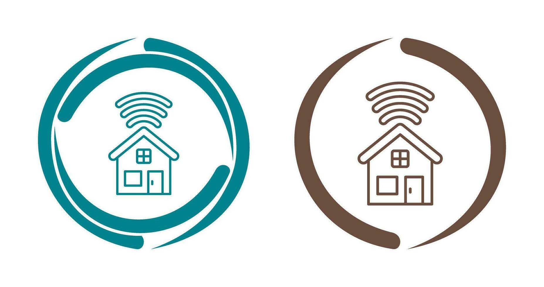 Smart House Vector Icon