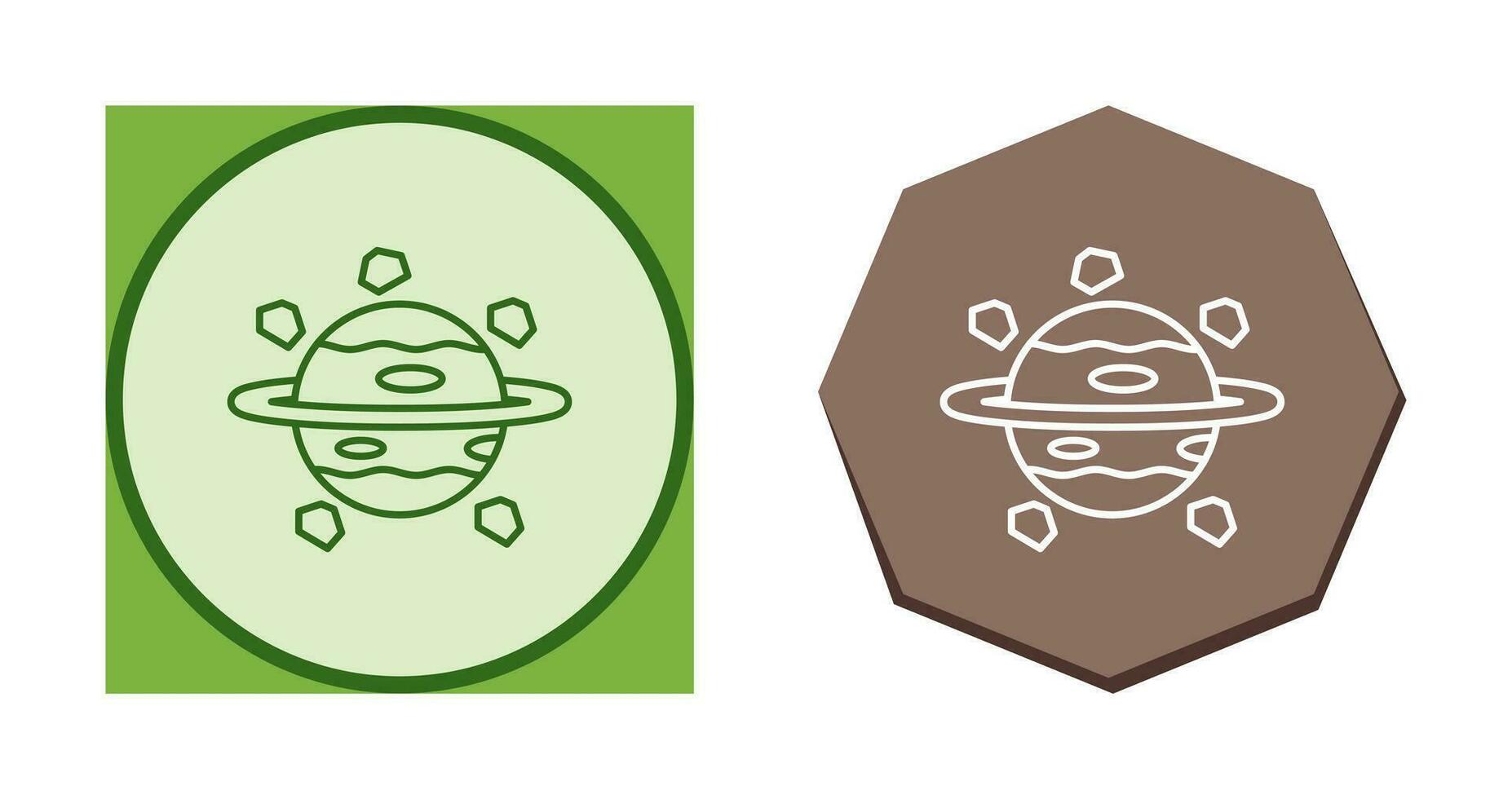 Saturn Vector Icon