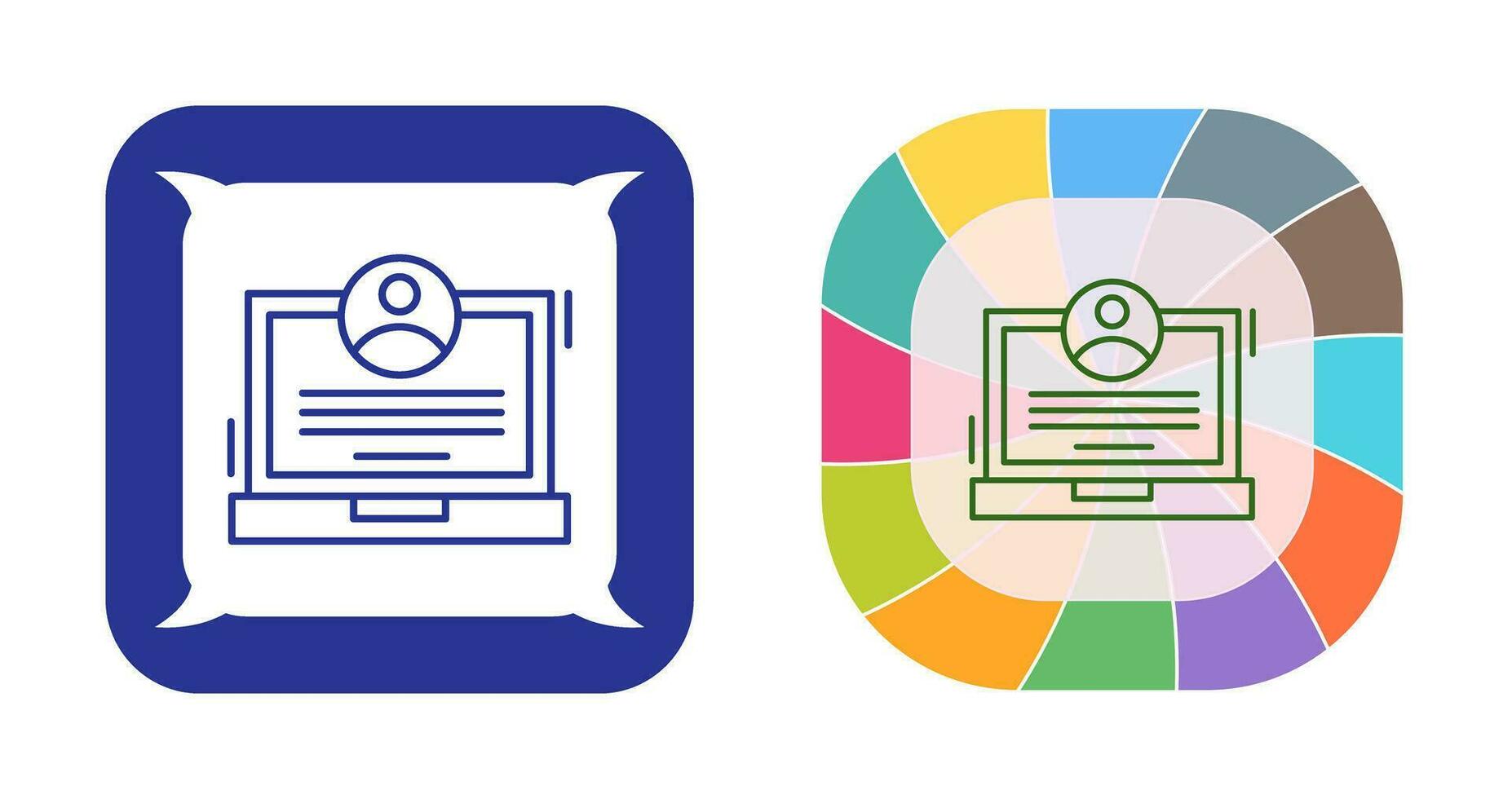 CV Vector Icon