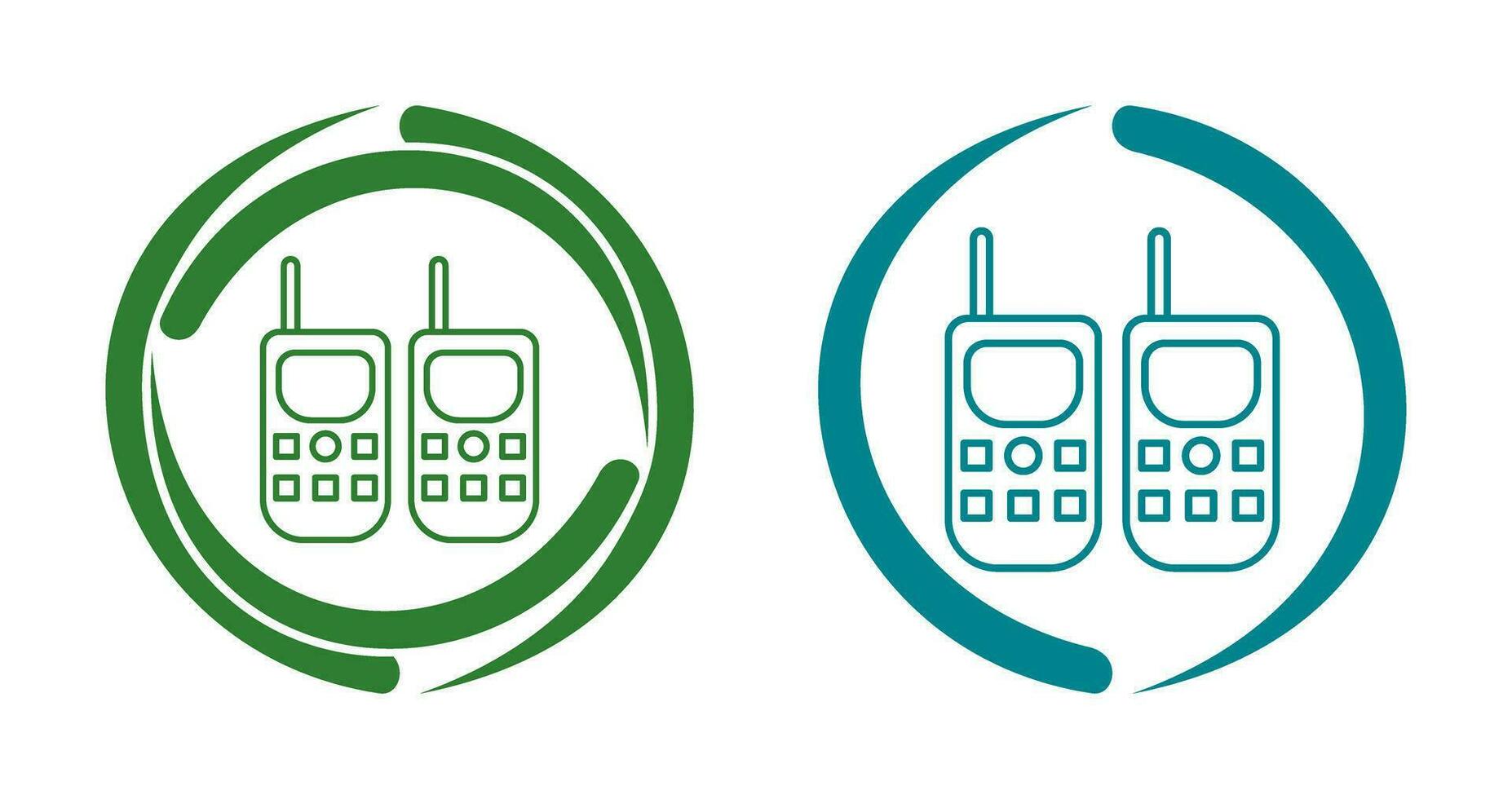 Walkie Talkie Vector Icon