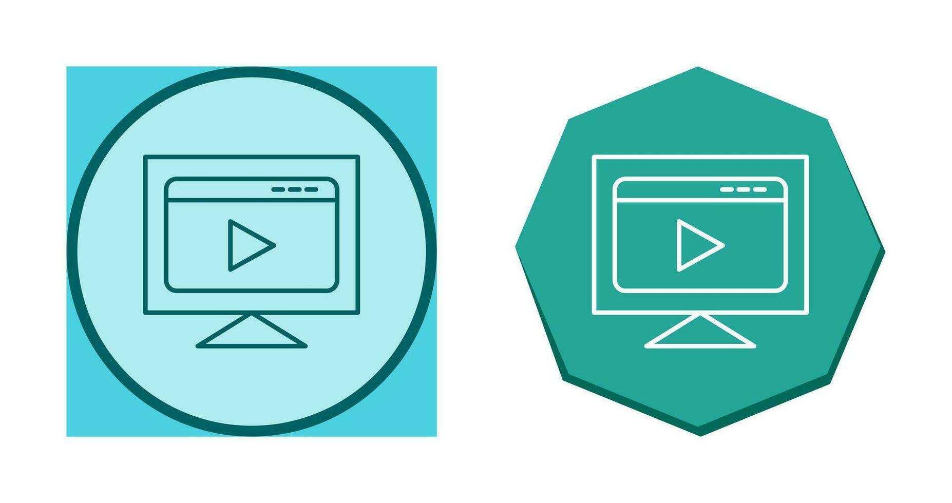 Video Streaming Vector Icon