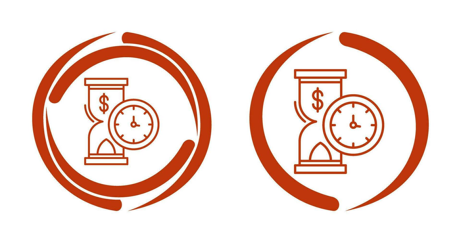 Time is Money Vector Icon
