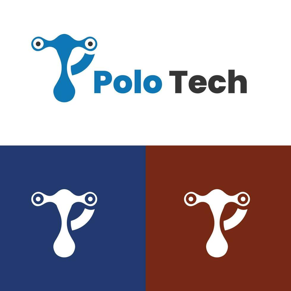 PT Logo Design vector