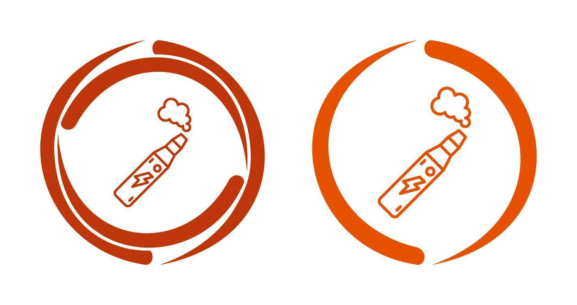 Electronic Cigarette Vector Icon