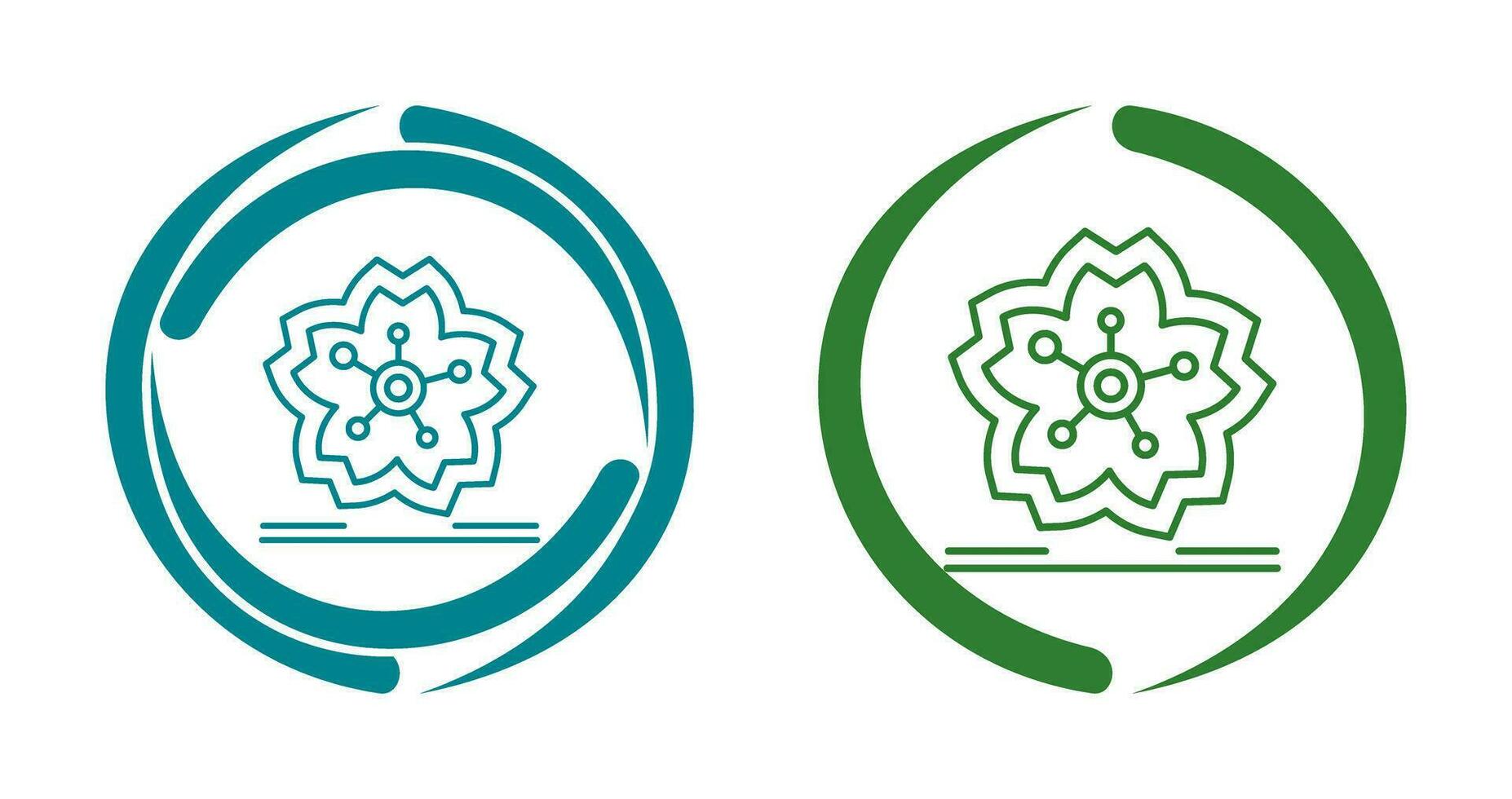 Cherry Blossom Vector Icon