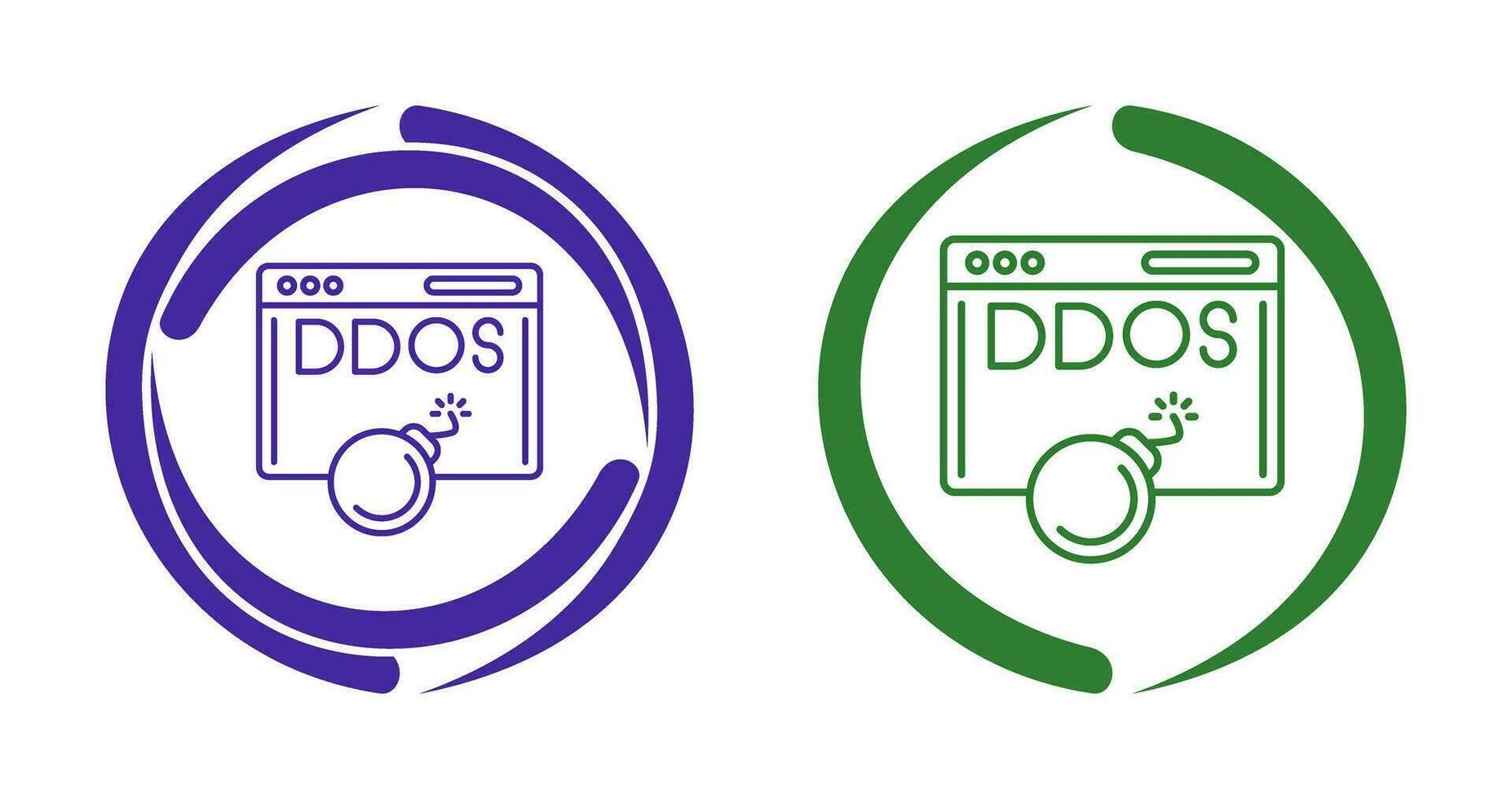 Ddos Attack Vector Icon