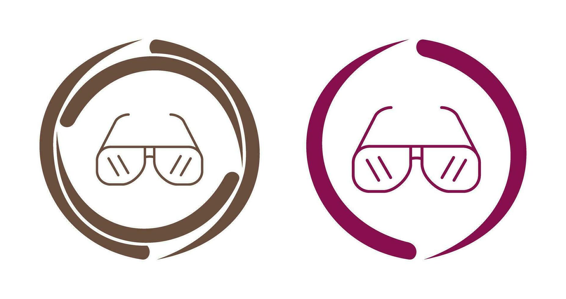 Sun Glasses Vector Icon