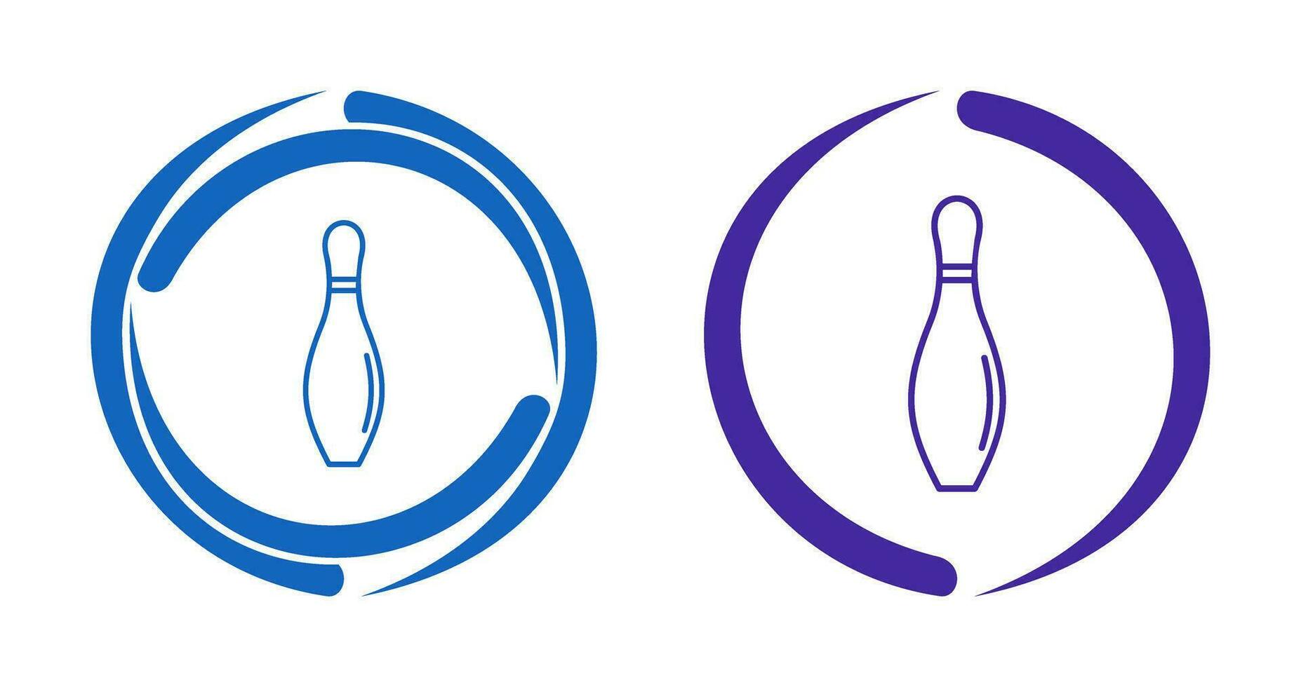 Bowling Pin Vector Icon