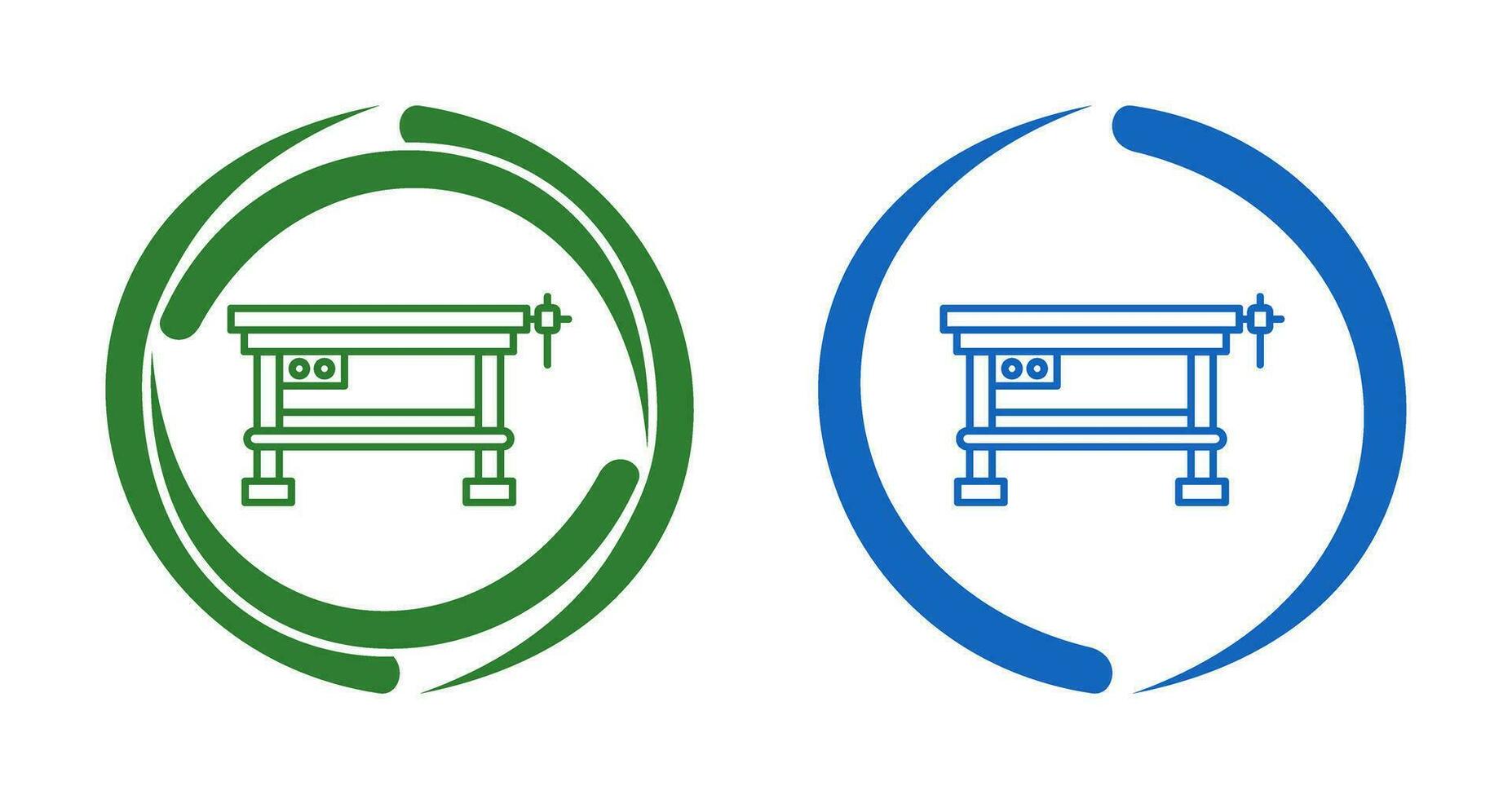 Work Bench Vector Icon
