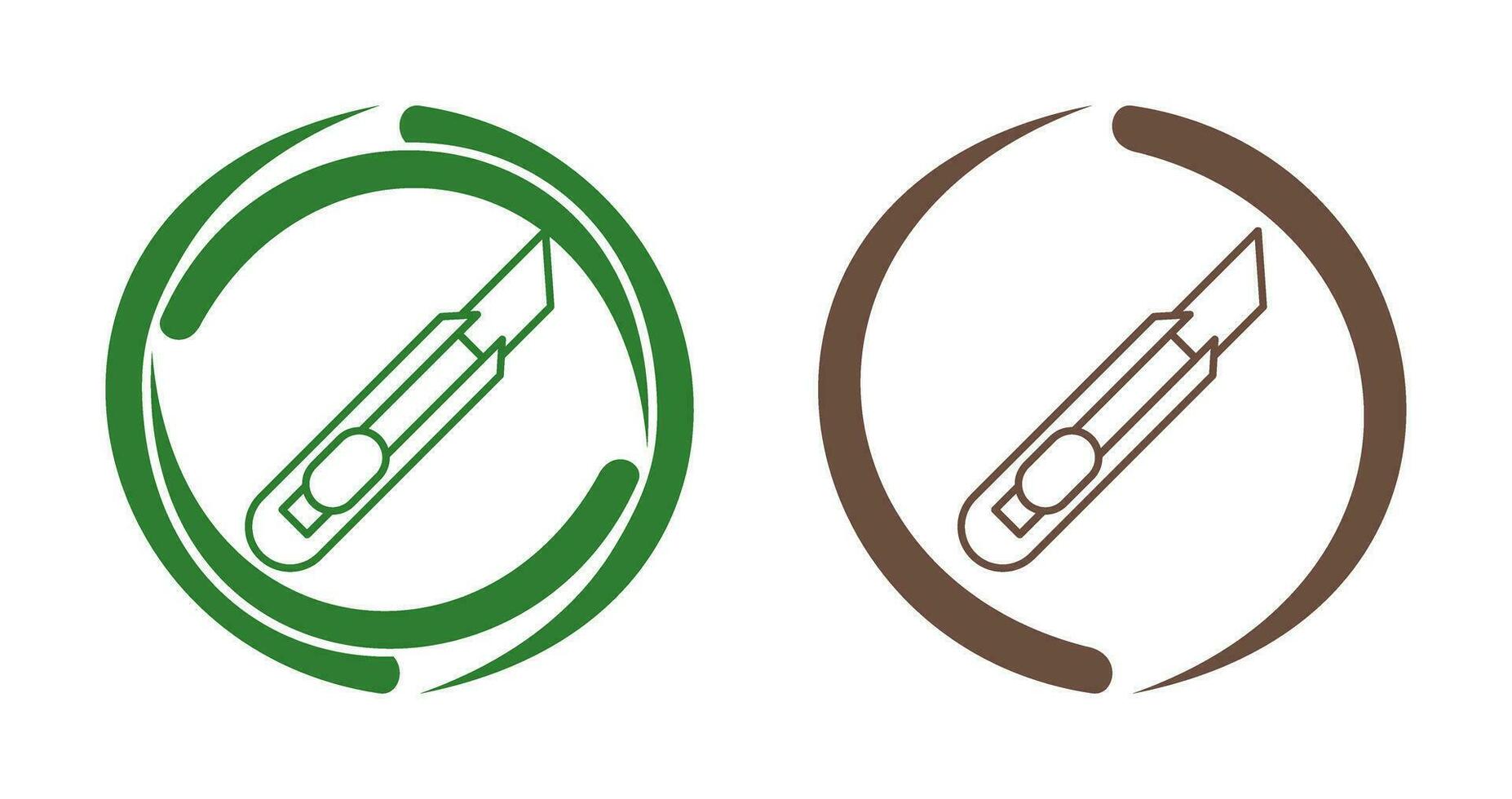 Stationery Knife Vector Icon