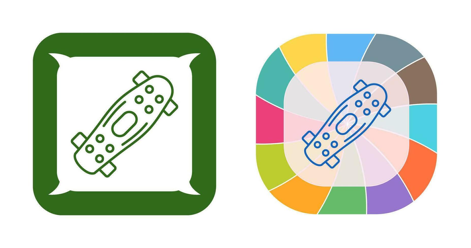 Skateboard Vector Icon