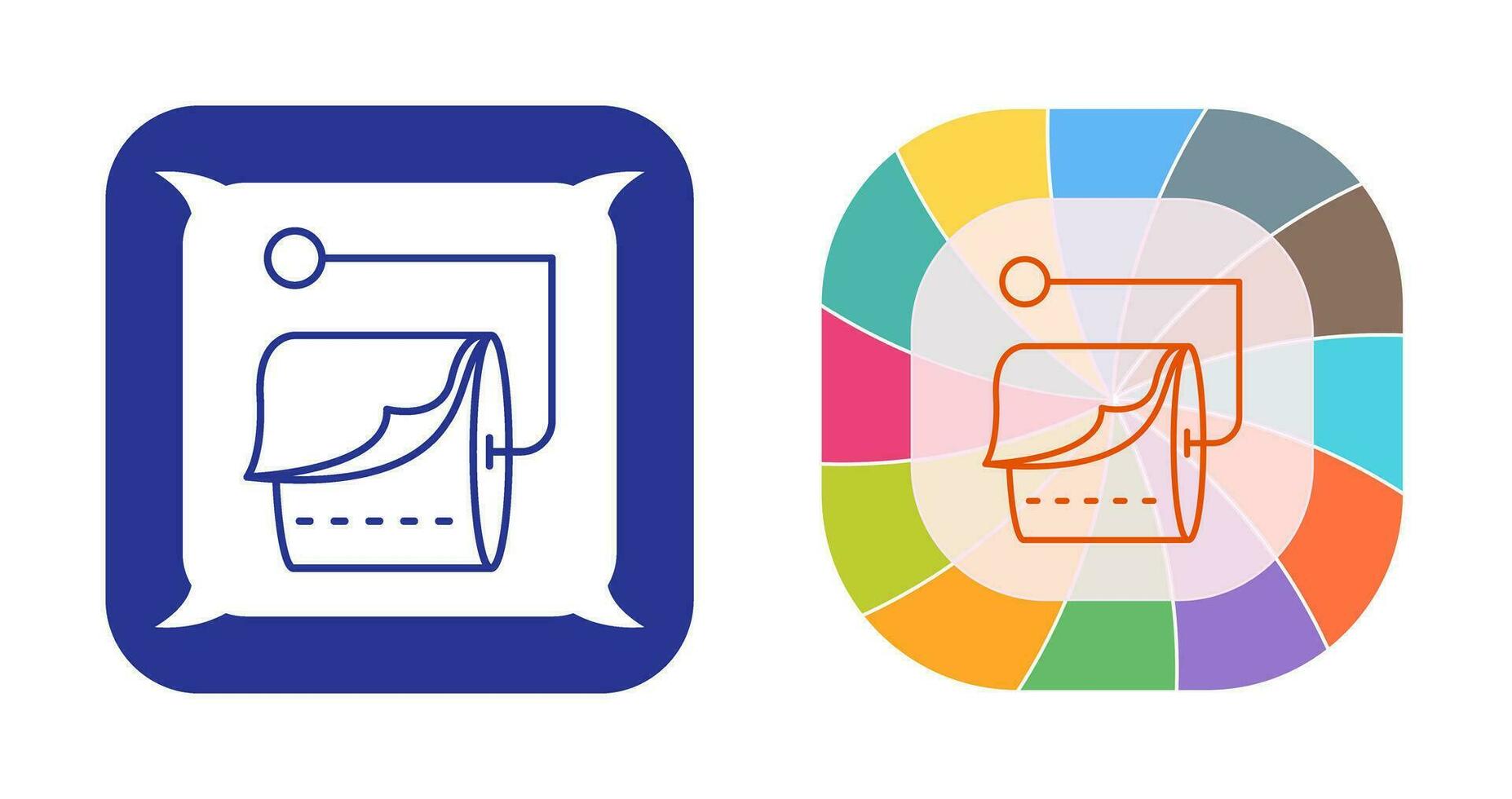 Tissue Roll Vector Icon