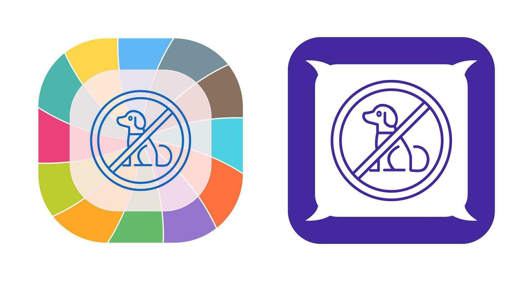 No Pets Vector Icon