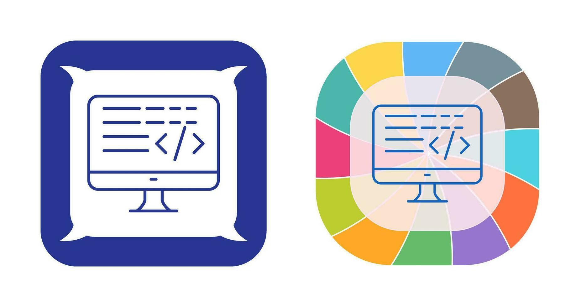 Coding Vector Icon