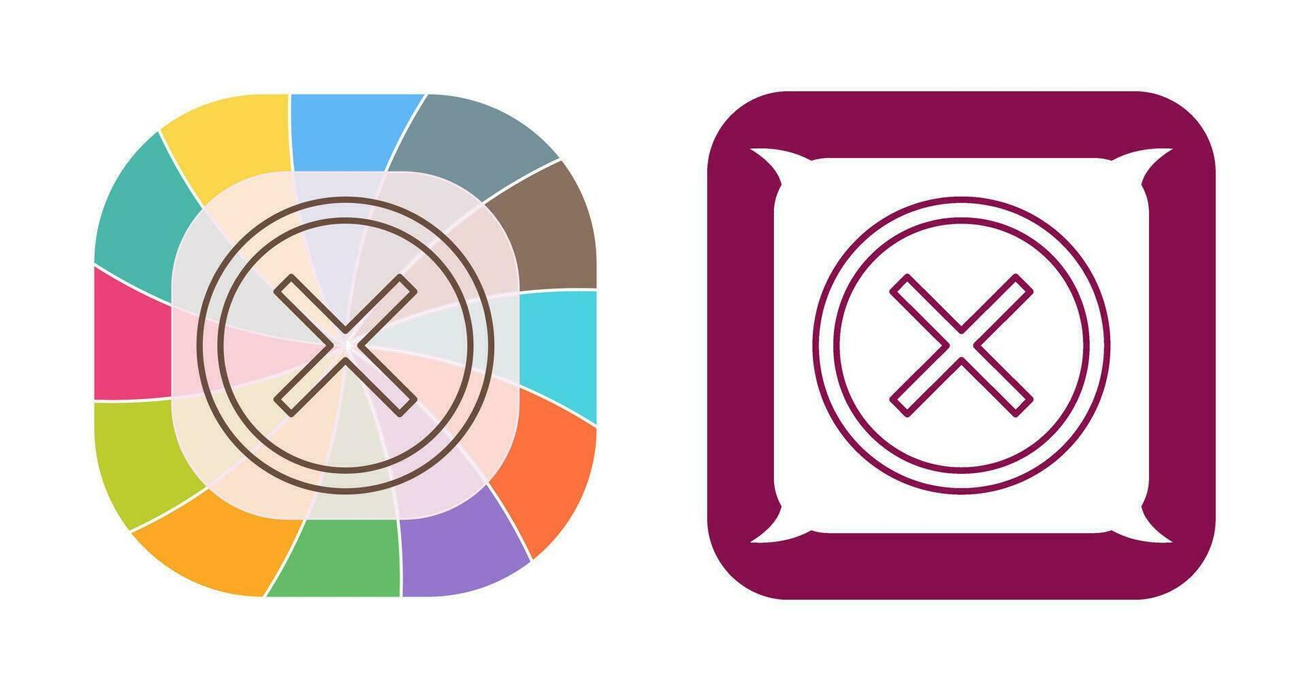 Do Not Cross Vector Icon
