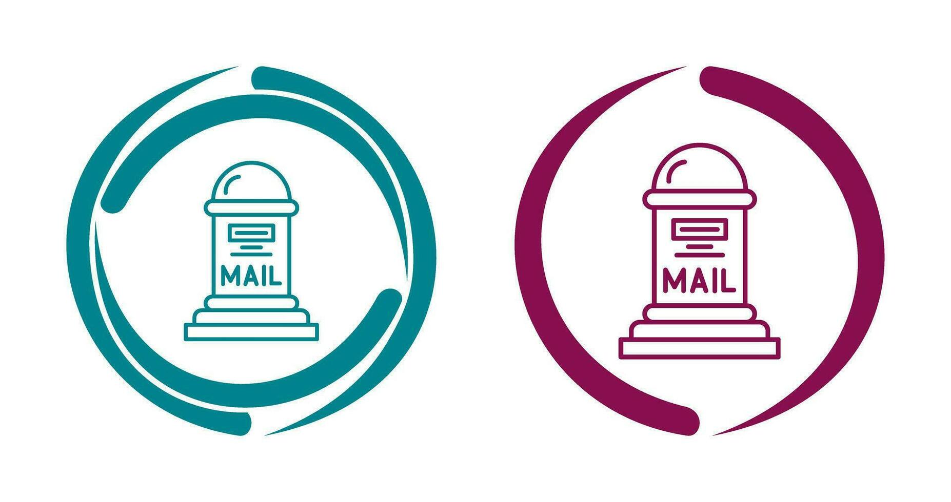 Mail Box Vector Icon