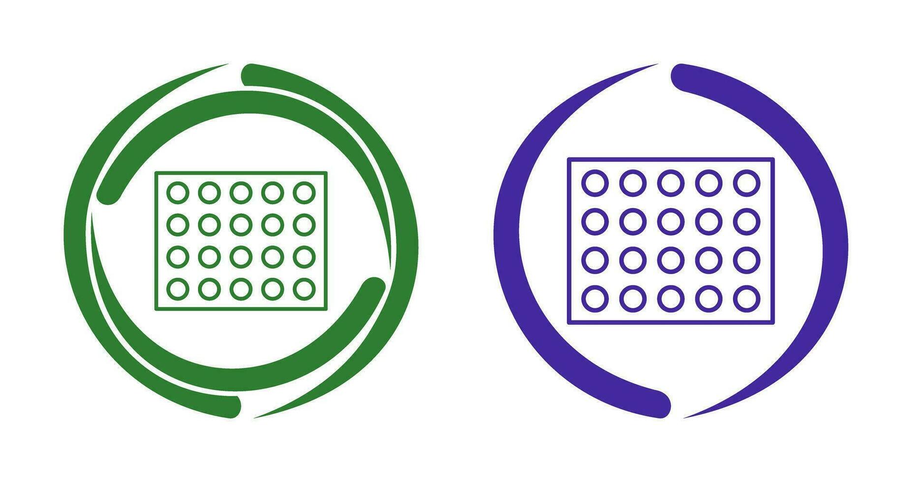Colored Palette Vector Icon