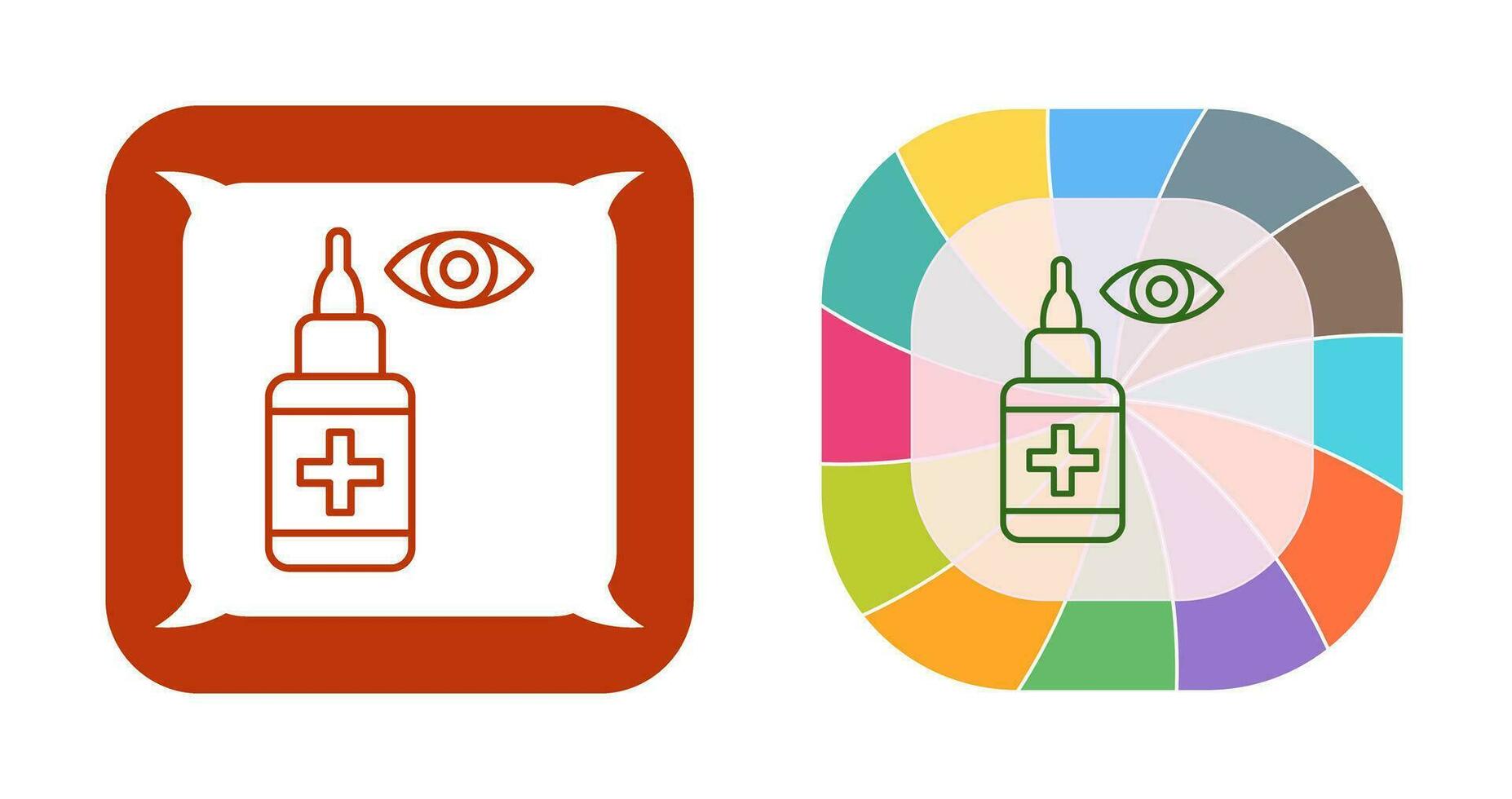 Eye Drop Vector Icon