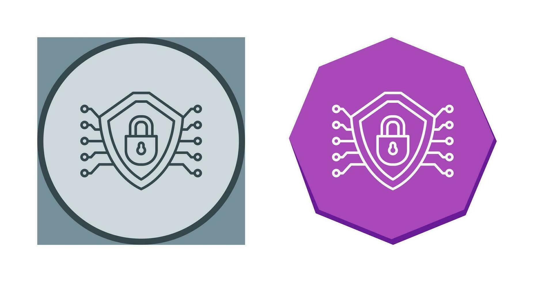 Cyber Security Vector Icon