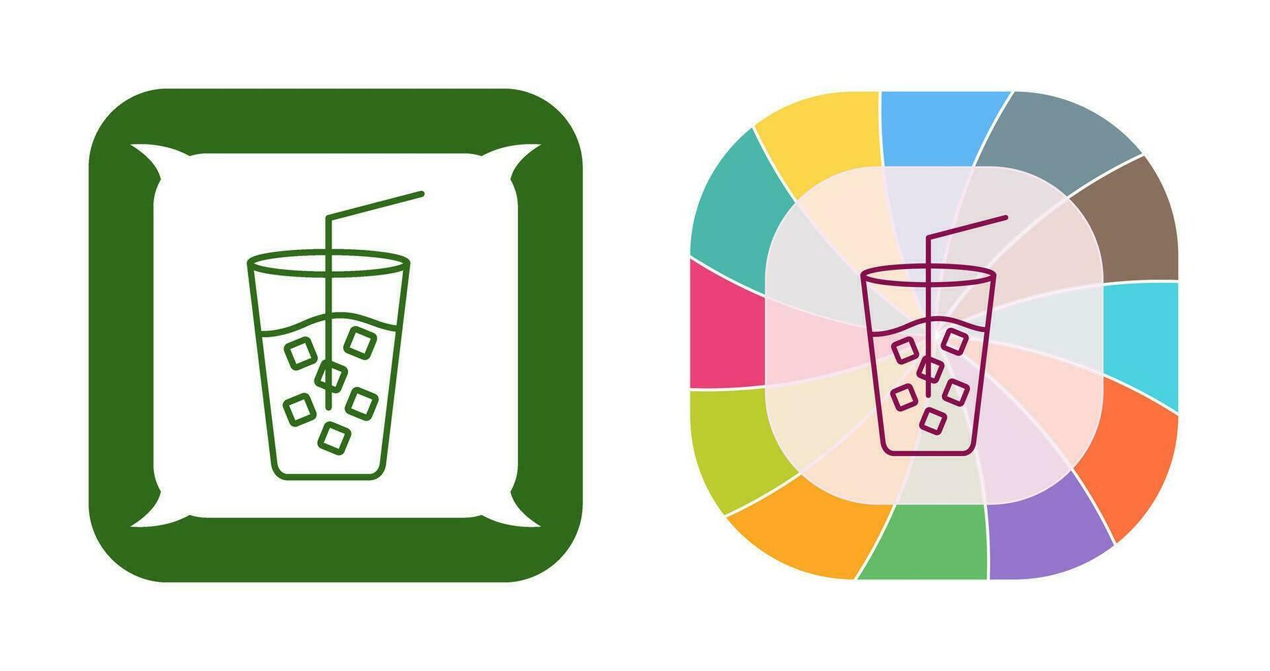 Cold Drink Vector Icon