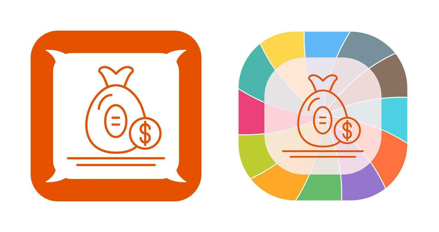 Money Bag Vector Icon